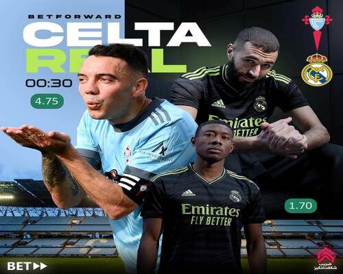 آنالیز بازی سلتاویگو – رئال مادرید در سایت بت فوروارد (betforward)
